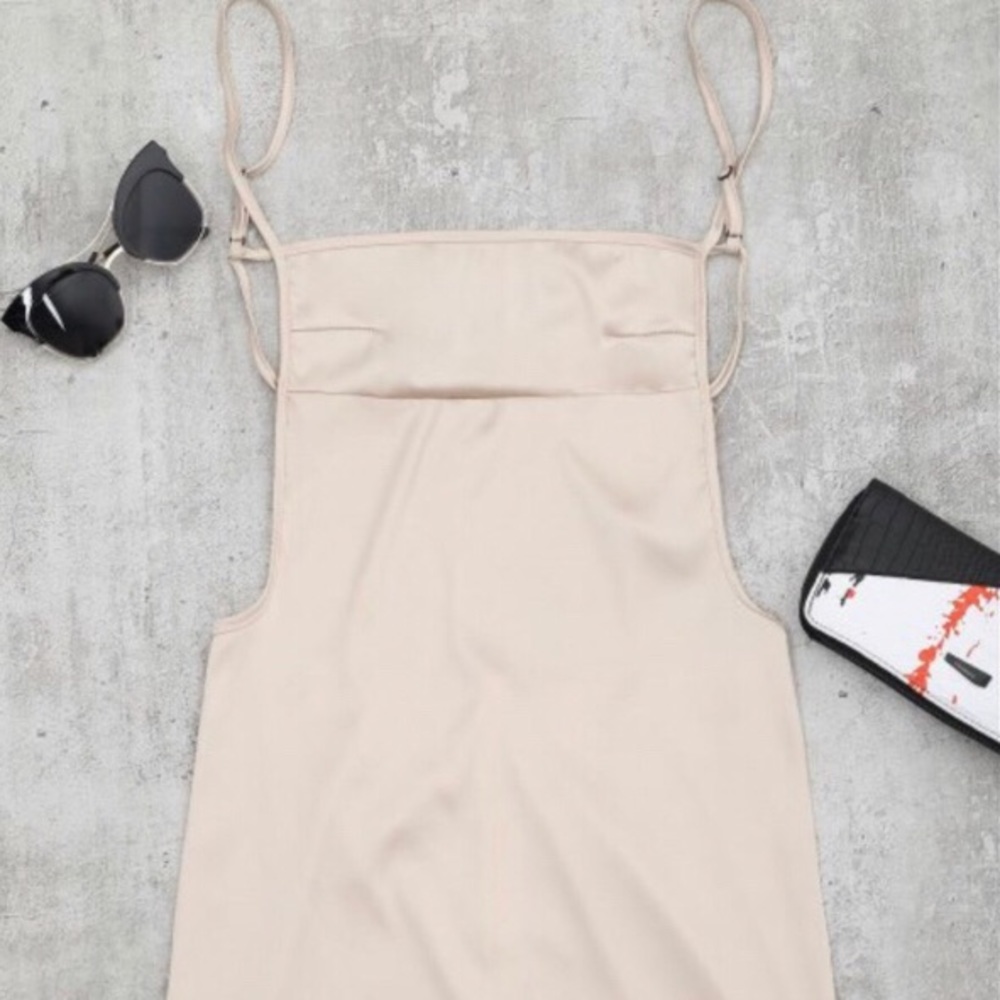 Champagne Sexy Slip Dress